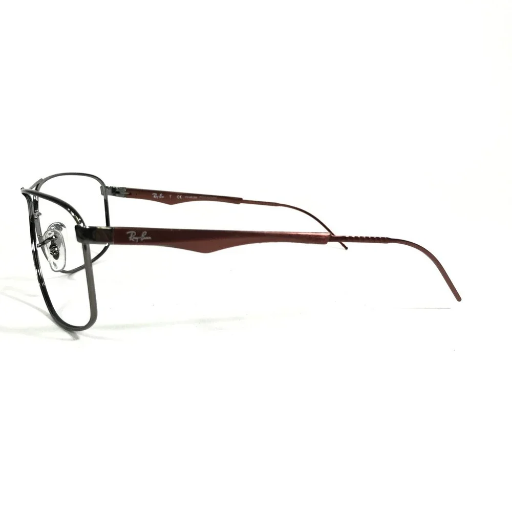 Ray-Ban Sunglasses Frames RB3506 132/83 Brown Gray Gunmetal Wire Rim 64-13-120